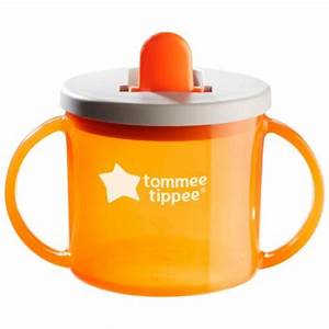 Tommee Tippee Flow 1st First Cups Essentials 190ml Orange New Uk
