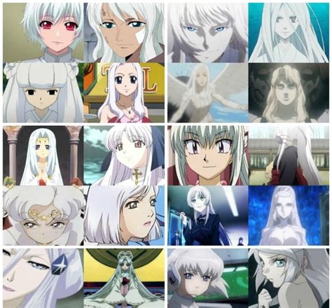 White Haired Anime Characters Anime Fan Art 34758136 Fanpop