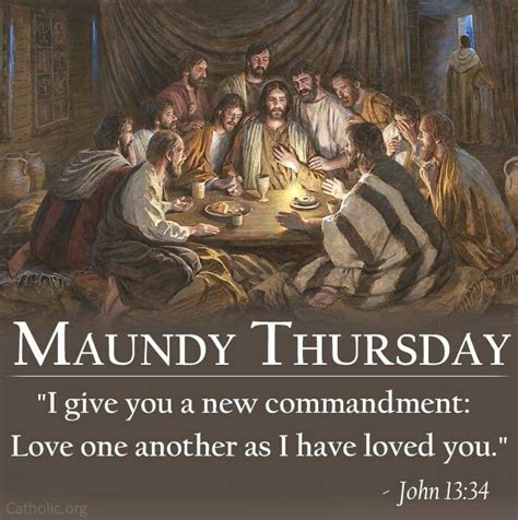 Happy maundy thursday quotes 2020. ~Maundy Thursday | Maundy thursday images, Maundy thursday ...