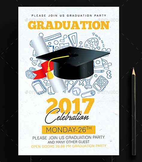 11+ Graduation Invitation Card Designs - PSD, AI, Word, EPS | Design