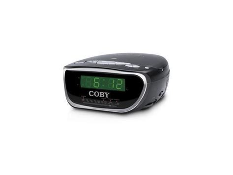 Coby Cdra147 Digital Amfm Dual Alarm Clock Radio Cd Player