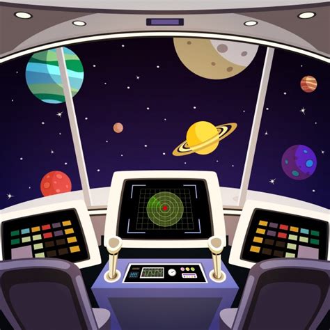 Cartoon rocket ship v2 3d asset , available formats max, obj, 3ds, fbx, c4d, tbscene, ready for 3d animation and other 3d projects. Free Vector | Flying spaceship cabin futuristic interior cartoon with space backdrop vector ...