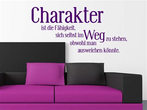 Lustiges Wandtattoo Charakter... Sprichwort von Wandtattoo.net