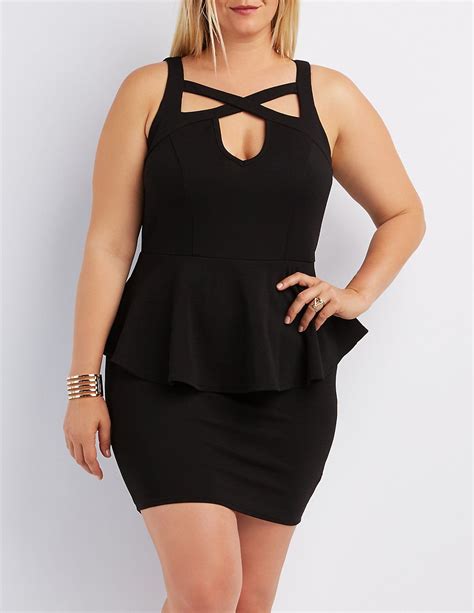 Colorful holiday dresses with more styles come in high quality and available prices! Charlotte Russe Fashionable Cocktail Dress For Plus-Size ...