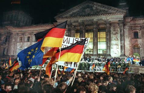 Bildstrecke Deutsche Wiedervereinigung 19893 Oktober 1990