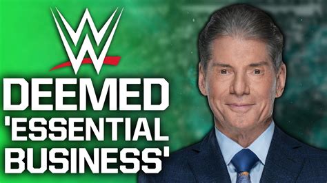 Wwe Officially Deemed Essential Business Continue Running Shows Hot Sex Picture