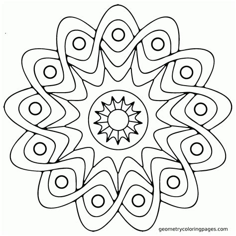 Easy Coloring Pages For Boys Frog. Simple Mandala Coloring Pages