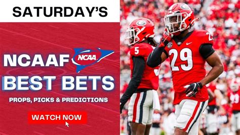 Saturdays Ncaa Football Best Bets Picks And Predictions Youtube