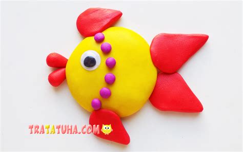 Clay Fish For Kids — Step By Step Photo Review