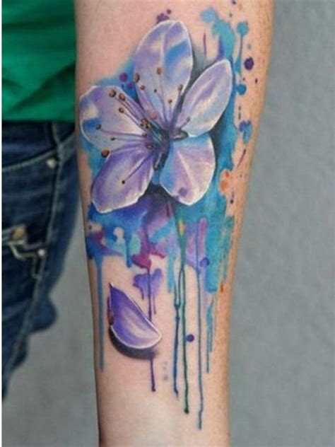Beautiful Watercolor Jasmine Flower Tattoos Design Ideas Flower Tattoo Designs Abstract