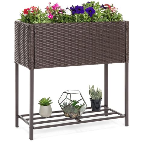 Best Elevated Garden Bed Self Watering Planter Box Home Easy