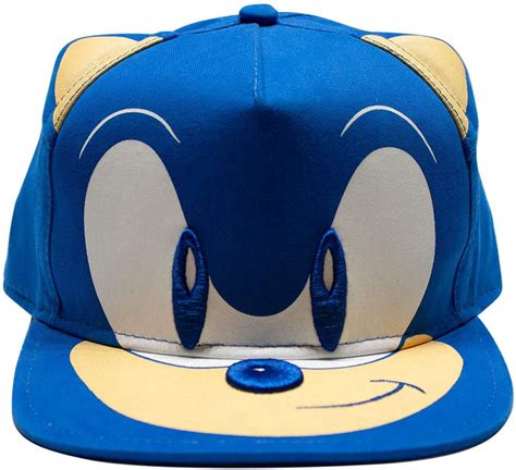 Sega Sonic The Hedgehog Baseball Hat Featuring Sonic Tails And