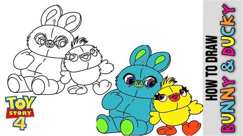 New 'toy story 4' trailer introduces ducky and bunny characters these pictures of this page are about:toy story 4 coloring pages duck and bunny. Cute Toy Story Coloring Pages | Best Coloring Pages