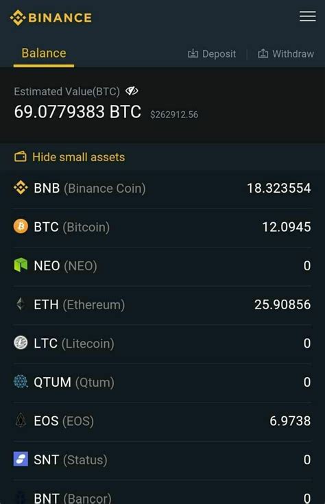 Using smart contracts, tokens, and crypto is always a risk. Binance Wallet Balance - How To Trade Cryptocurrency On ...