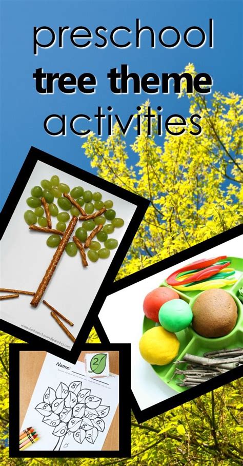 Tree Theme Preschool Activities Fantastic Fun And Learning Creative