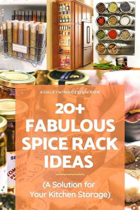 20 Fabulous Spice Rack Ideas A Solution For Your Kitchen Storage