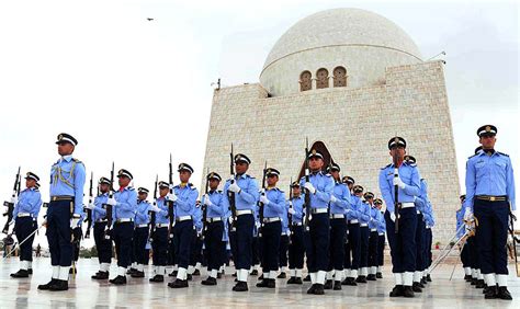 Cadets Of Paf Academy Assume Guards Duty At Quaids Mausoleum