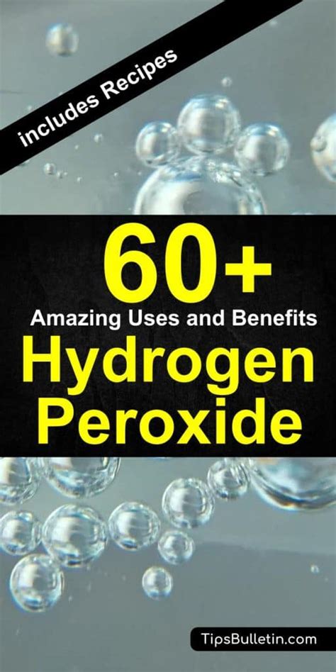 60 Amazing Hydrogen Peroxide Uses And Benefits