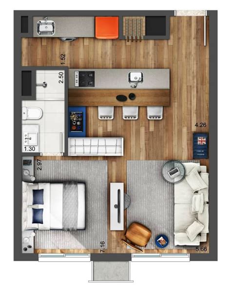 Do 2d Floor Plan Realistic Rendering Which Is Look Like 3d By Architect