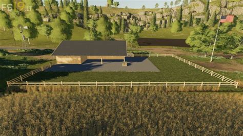 Wooden Horse Stable With Dung V 10 Fs19 Mods Farming Simulator 19 Mods