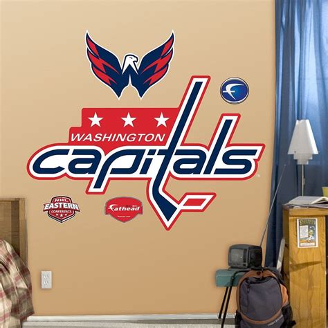 Fathead Washington Capitals Logo Wall Decals Washington Capitals Logo