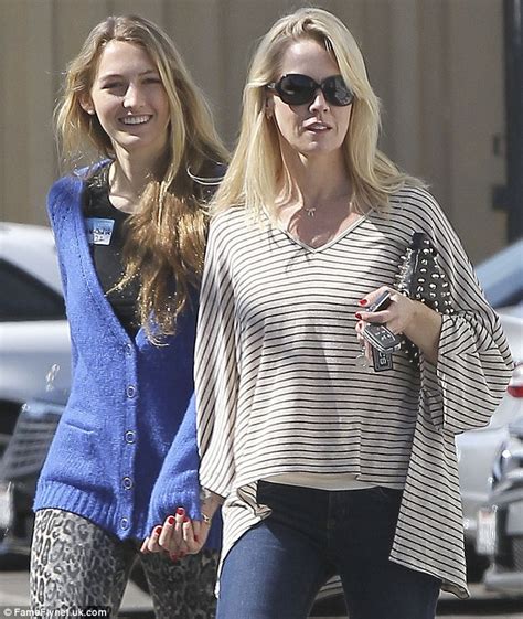 Jennie Garth And Her Daughter Luca Choose Matching Styles For A Retail