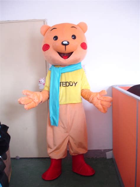 Hot Sale Professional Mascot Costume Adult Size Fancy Dress Orange Suit