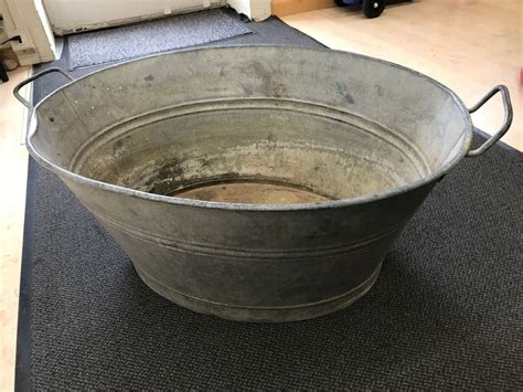 Deko, wohnen, geschenke, garten und ein schönes zuhause. Alter Zuber / Metallwanne kaufen auf Ricardo