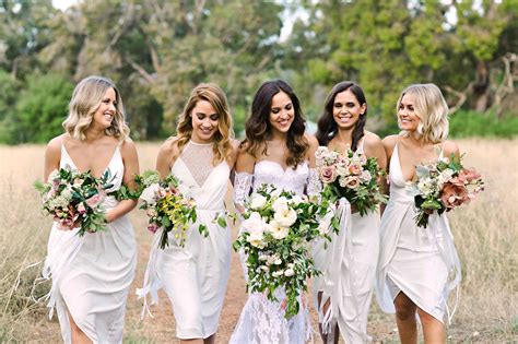 Real Bridal Parties Who Wore White