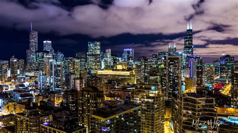 Time Lapse Video Highlights Chicagos Colorful Skyline At