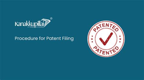 Procedure For Patent Registration In India How To File Patent