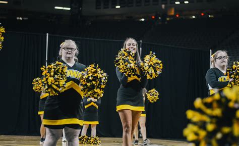 CHI OMEGA KARLY DANKERT STARTS 'HAWKEYE SPARKLES' SPIRIT SQUAD FOR