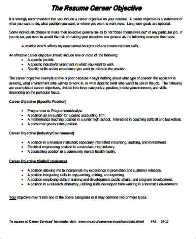 Maybe you would like to learn more about one of these? How To Write A Good Objective Statement For Resume