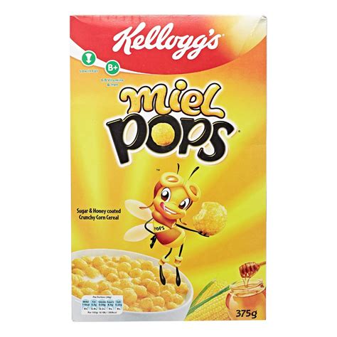 Kelloggs Corn Miel Pops 375g Shop More Pay Less