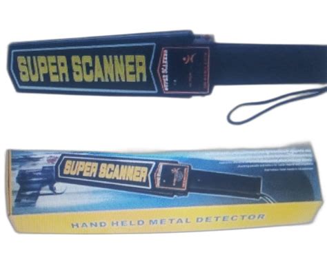 Super Scanner Hand Held Metal Detector Md 3003b1 At Rs 2200 Hand Held