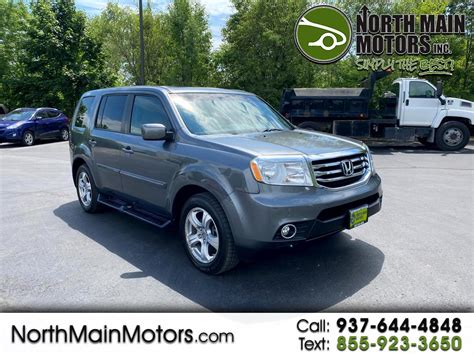 Used 2012 Honda Pilot Ex L 4wd 5 Spd At For Sale In Marysville Oh 43040