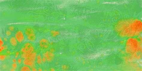 Green Grunge Watercolor Background With Stains Stock Illustration