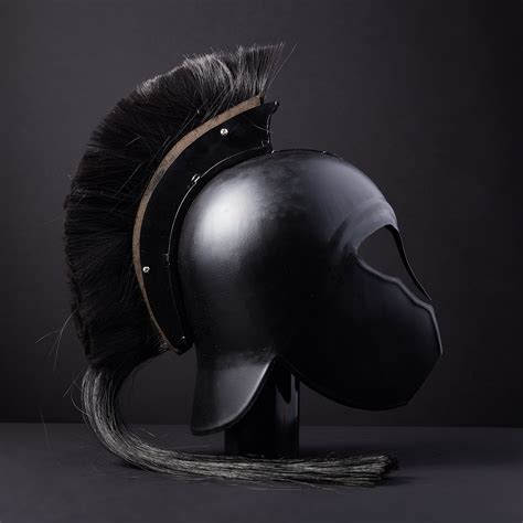 Black Spartan Helmet Zed R Traders Touch Of Modern