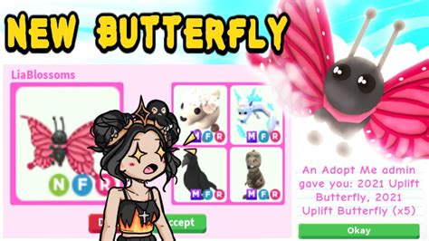 Trading New Neon Butterfly In Rich Adopt Me Servers Youtube