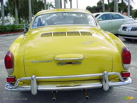 1971 Canary Yellow Volkswagen Karmann Ghia Coupe 20289159 Photo 7