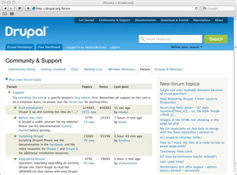 Mark this forum read | subscribe to this forum. Organizing and Configuring your Drupal Forum - dummies