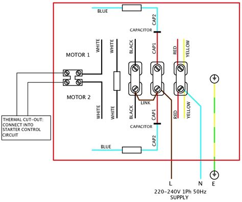A single pole, single throw, normally closed (spst nc) swith type. Single Phase Motor With Capacitor Forward And Reverse Wiring Diagram - Wiring Diagram And ...