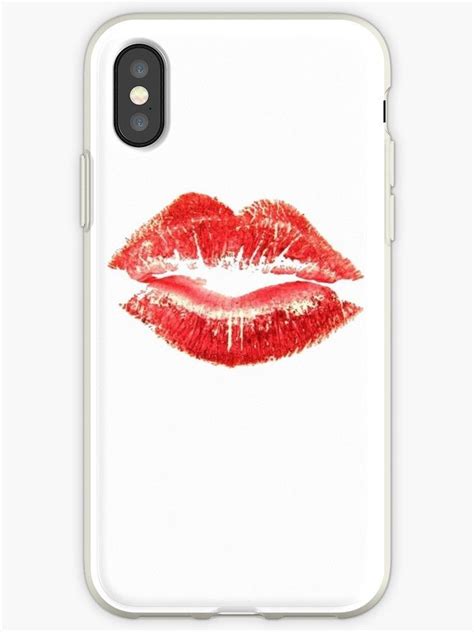 Beautiful Red Kiss Isolated Iphone Case And Cover By Taiche Iphone Cases Iphone Case Covers Case