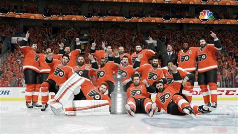 Nhl 16 Philadelphia Flyers Stanley Cup Celebration Youtube