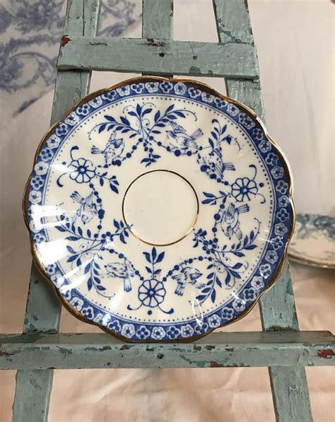 Discover bone china teacups, saucers & sets including the world famous old country roses pattern. Antique Bone China Saucers - 1800s Blue and White ...