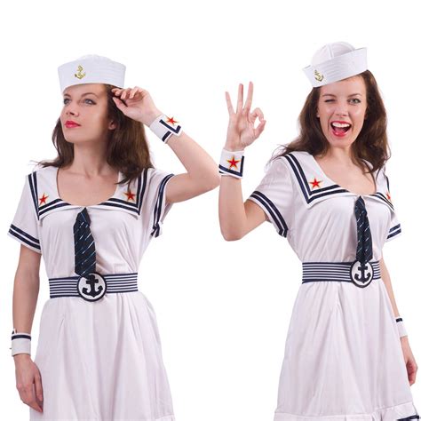 6 pieces halloween white sailor hat captain caps yacht nautical hats for adult sailor costume