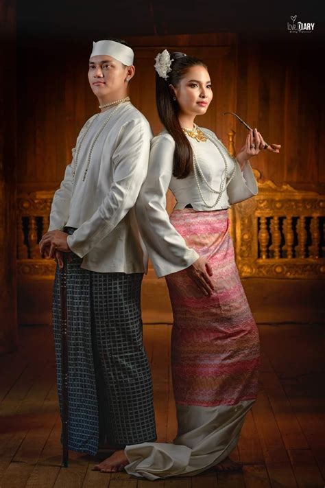 Myanmar Traditional Dress Burmese Clothing Traditional Dresses