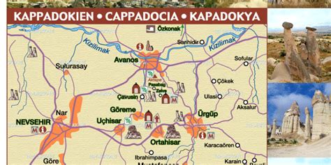 Map Of Cappadocia Region In Turkey Welt Atlasde