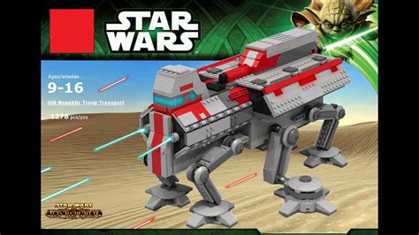 My Lego Star Wars Custom Designs 1 Old Republic Troop Transport