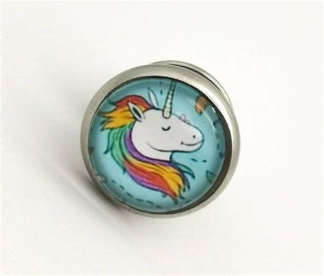 Rainbow Unicorn Lapel Pin Badge Unicorn Brooch T Bag Pin Etsy